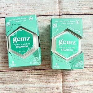 Gemz restore shampoo perfect air dry 5ct./0.3oz bundle 2 pcs